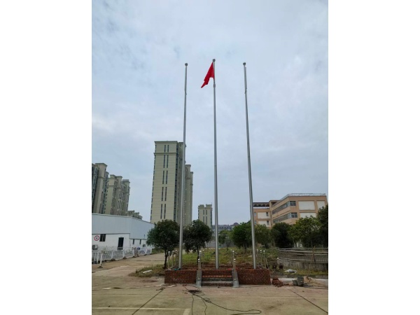 12.69米一根12.39兩根  手動旗桿  吉安市吉安縣大北農生物科技有限公司