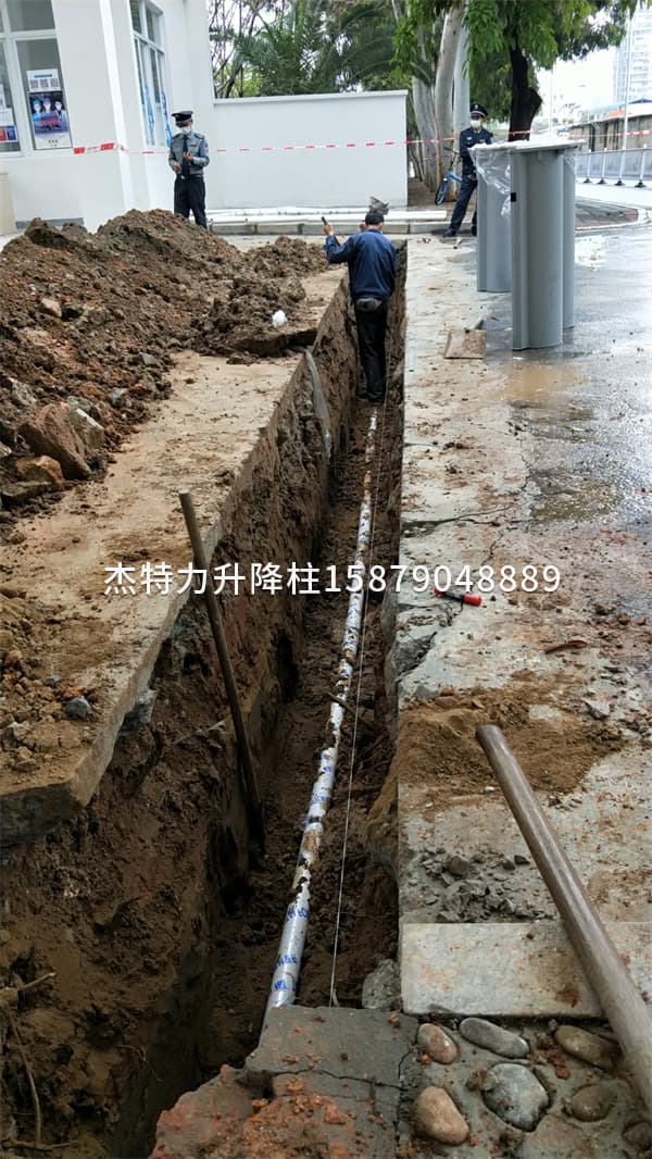 升降柱安裝實拍