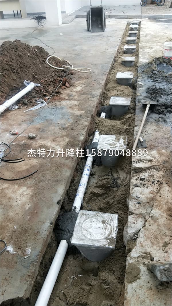 升降柱安裝實拍